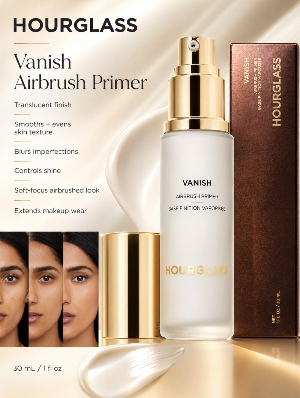 Hourglass Vanish Airbrush Primer - 30 mL